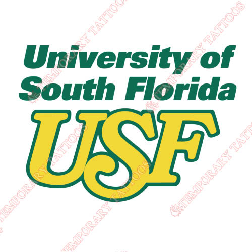 South Florida Bulls Customize Temporary Tattoos Stickers NO.6236
